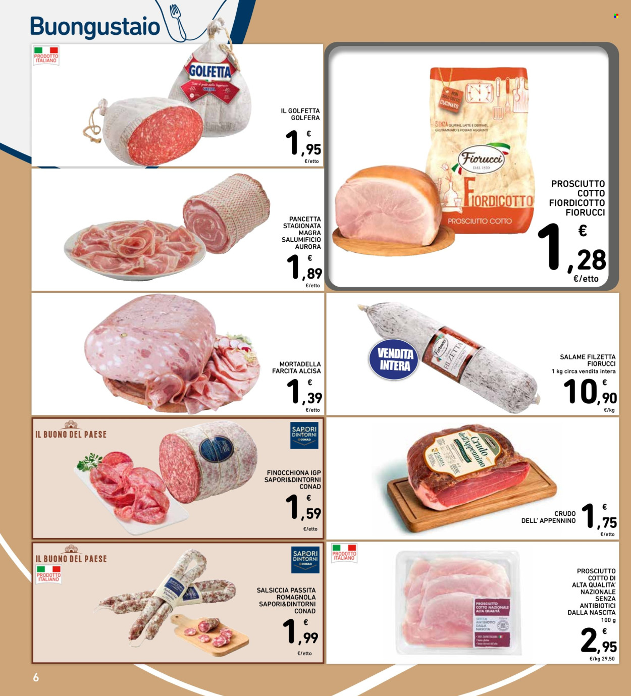 Leták Spazio Conad - 4.6.2026 - 10.6.2026. Strana 6