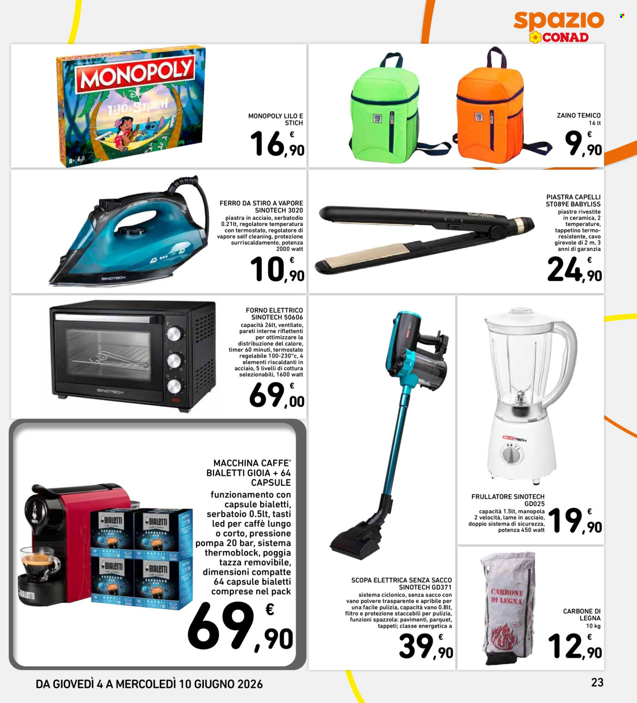 Volantino Spazio Conad - 4/6/2026 - 10/6/2026. Pagina 23