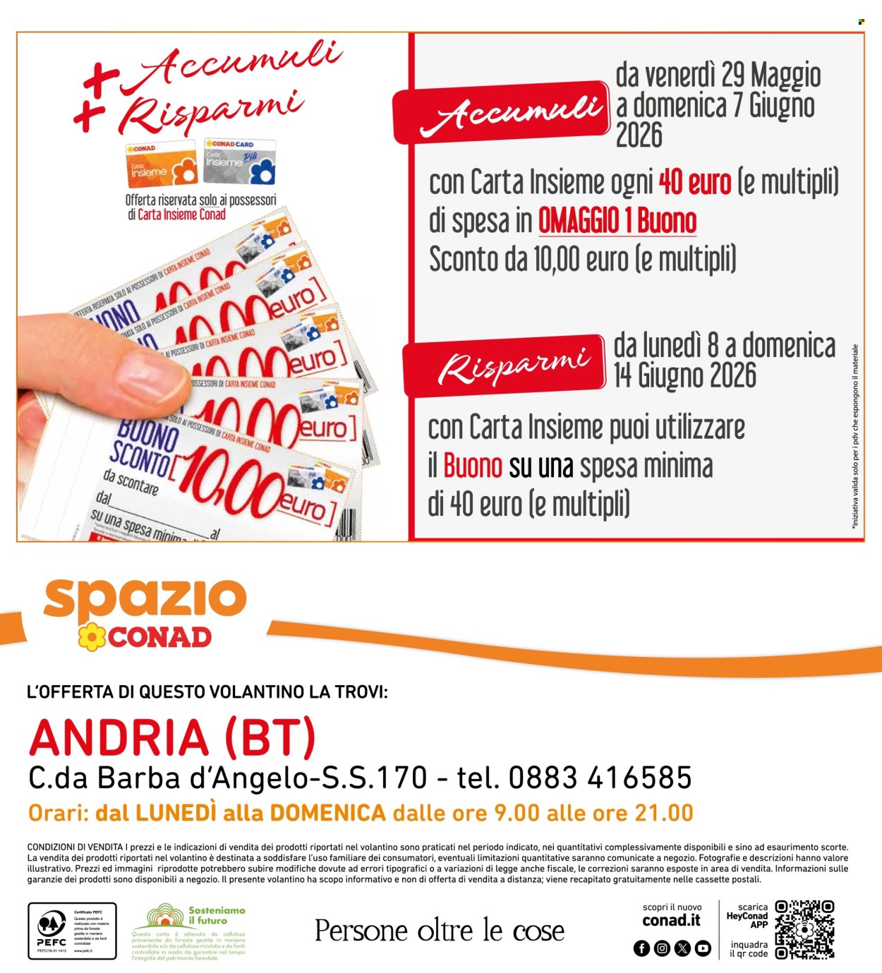 Volantino Spazio Conad - 4/6/2026 - 10/6/2026. Pagina 24