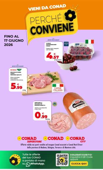 Volantino Conad - 4/6/2026 - 17/6/2026.