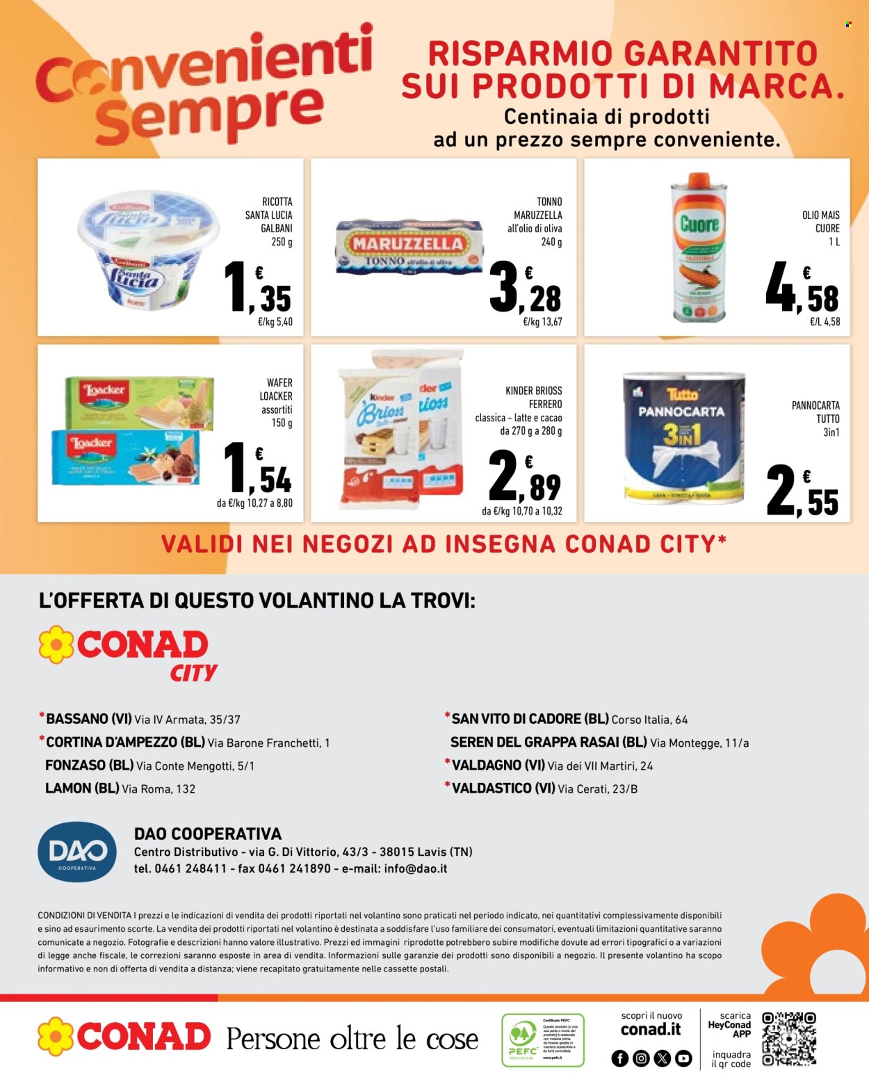 Leták Conad - 2.6.2026 - 15.6.2026. Strana 20