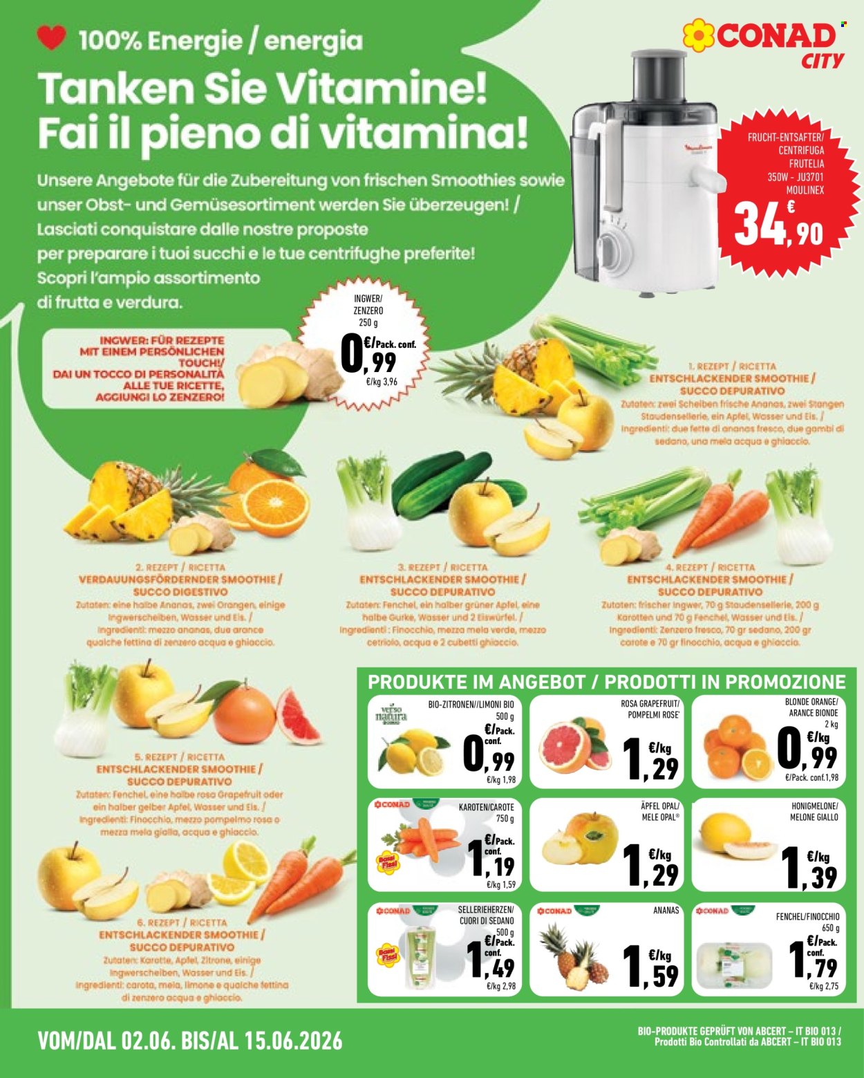 Leták Conad City - 2.6.2026 - 15.6.2026. Strana 4