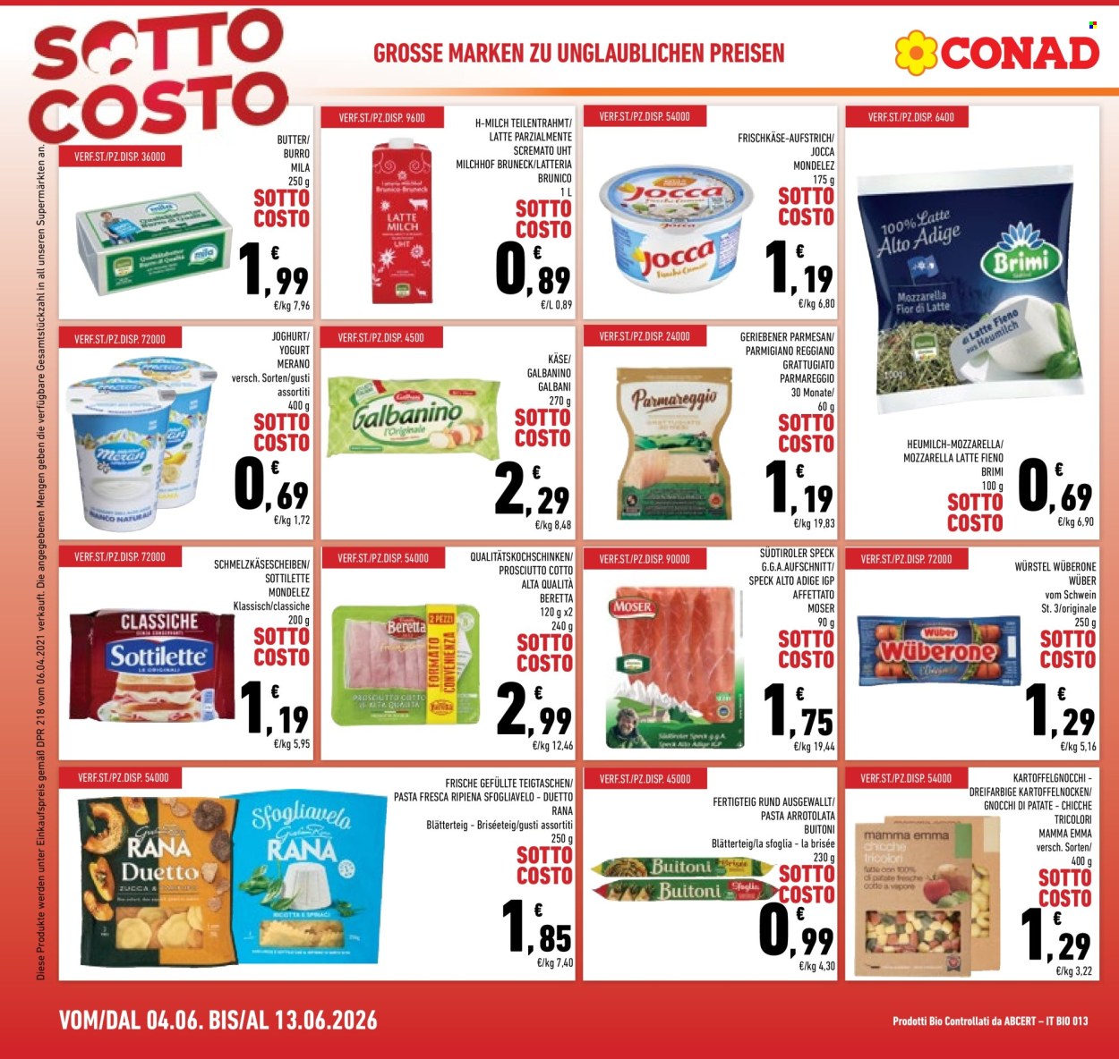 Leták Conad - 2.6.2026 - 15.6.2026. Strana 2