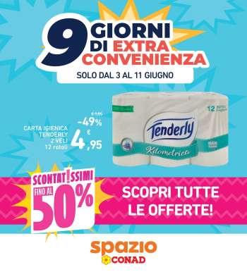 Volantino Spazio Conad - 3/6/2026 - 11/6/2026.