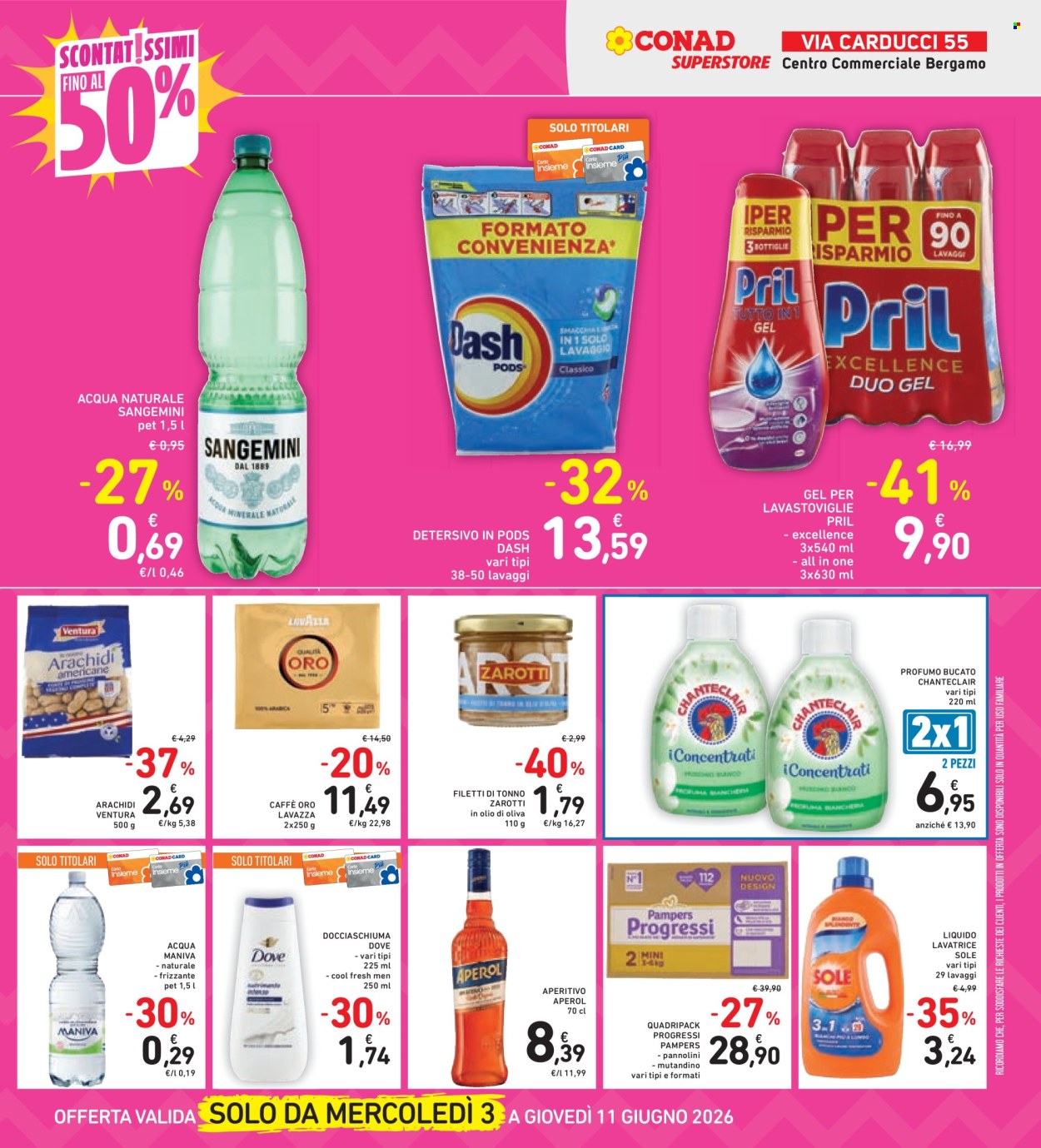 Leták Conad Superstore - 3.6.2026 - 11.6.2026. Strana 3