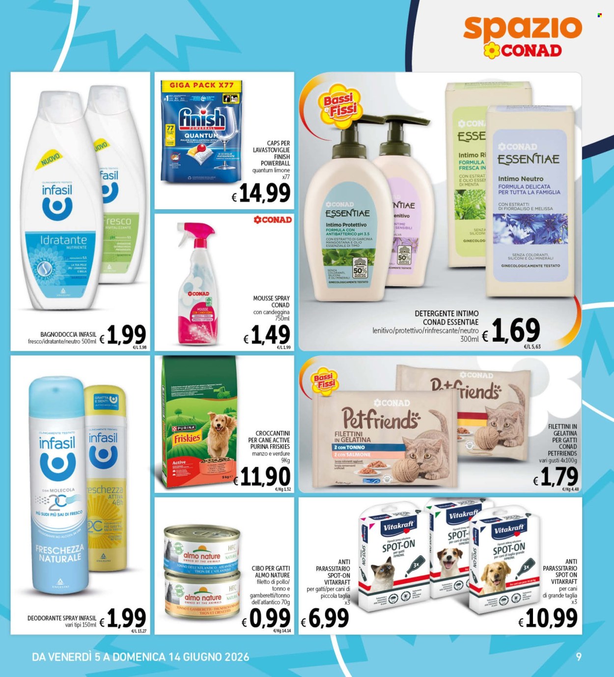 Volantino Spazio Conad - 5/6/2026 - 14/6/2026. Pagina 9