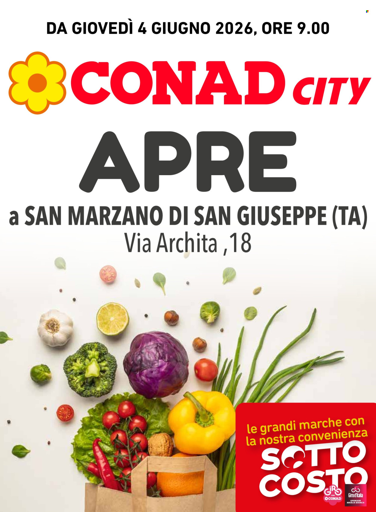 Leták Conad City - 4.6.2026 - 11.6.2026. Strana 1