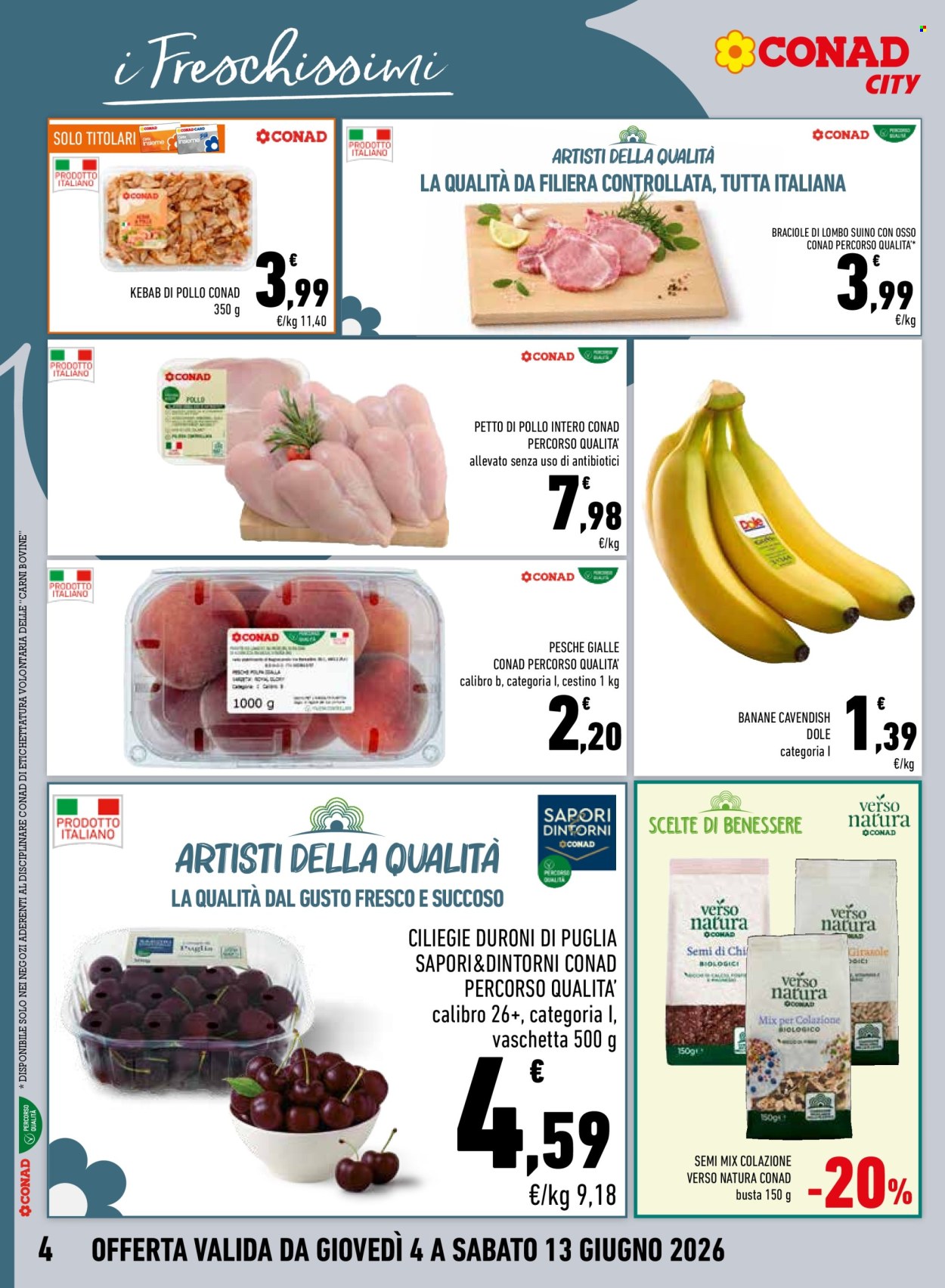 Leták Conad City - 4.6.2026 - 11.6.2026. Strana 4