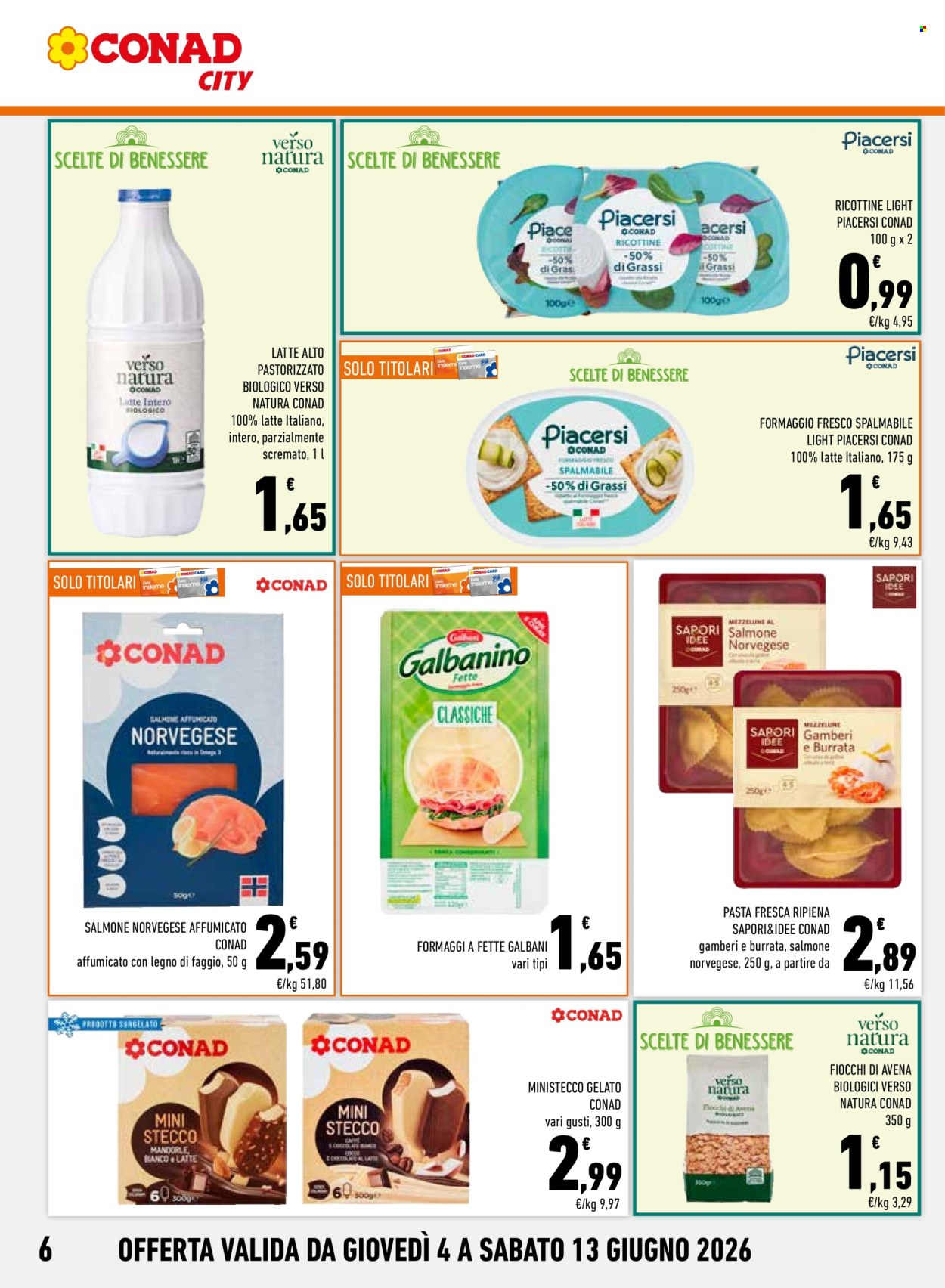 Leták Conad City - 4.6.2026 - 11.6.2026. Strana 6