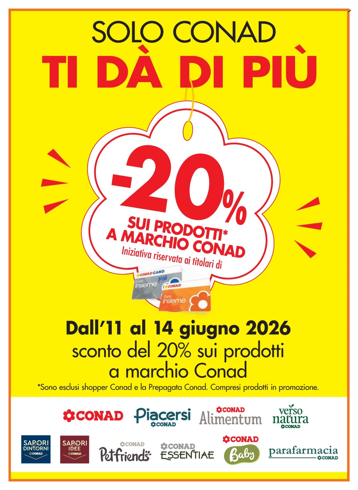 Volantino Conad City - 11/6/2026 - 17/6/2026. Pagina 4