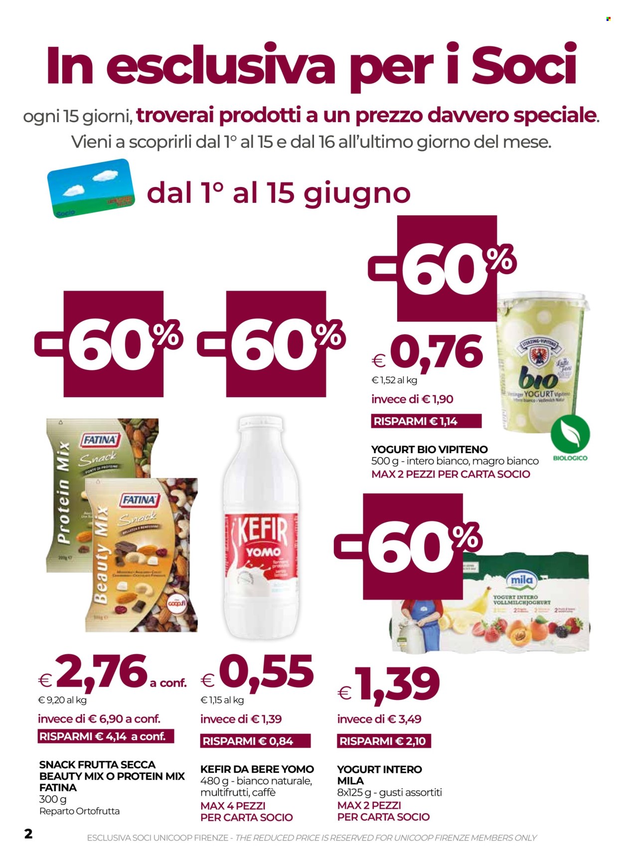 Volantino Coop - 3/6/2026 - 16/6/2026. Pagina 2
