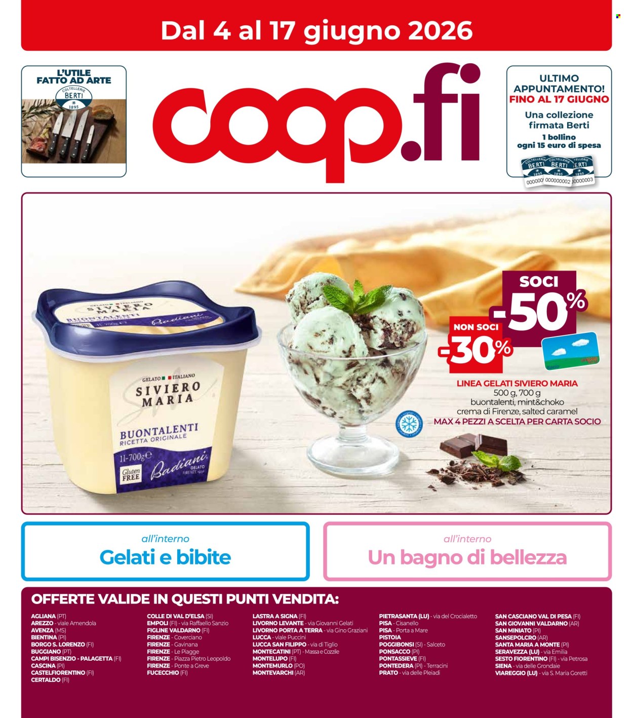 Volantino Coop - 3/6/2026 - 16/6/2026. Pagina 1