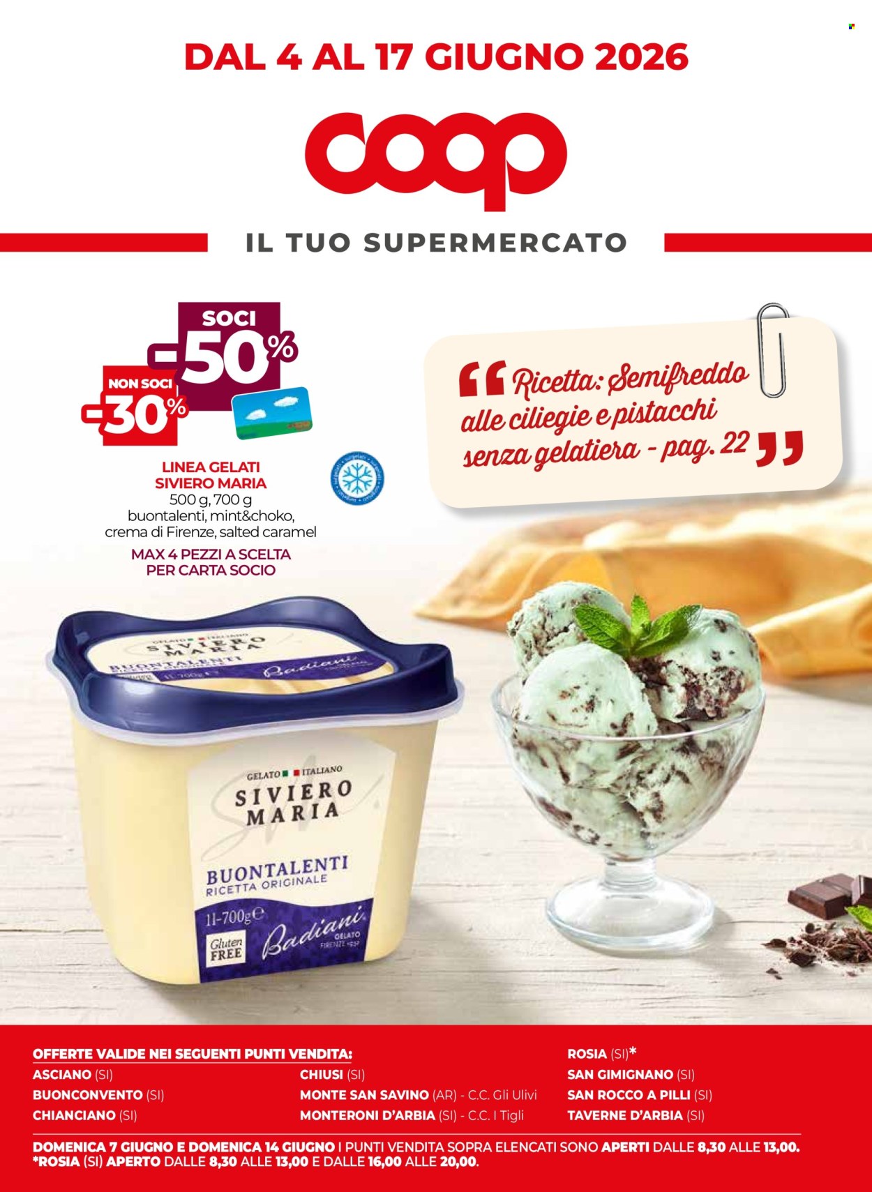 Volantino Coop - 3/6/2026 - 16/6/2026. Pagina 1