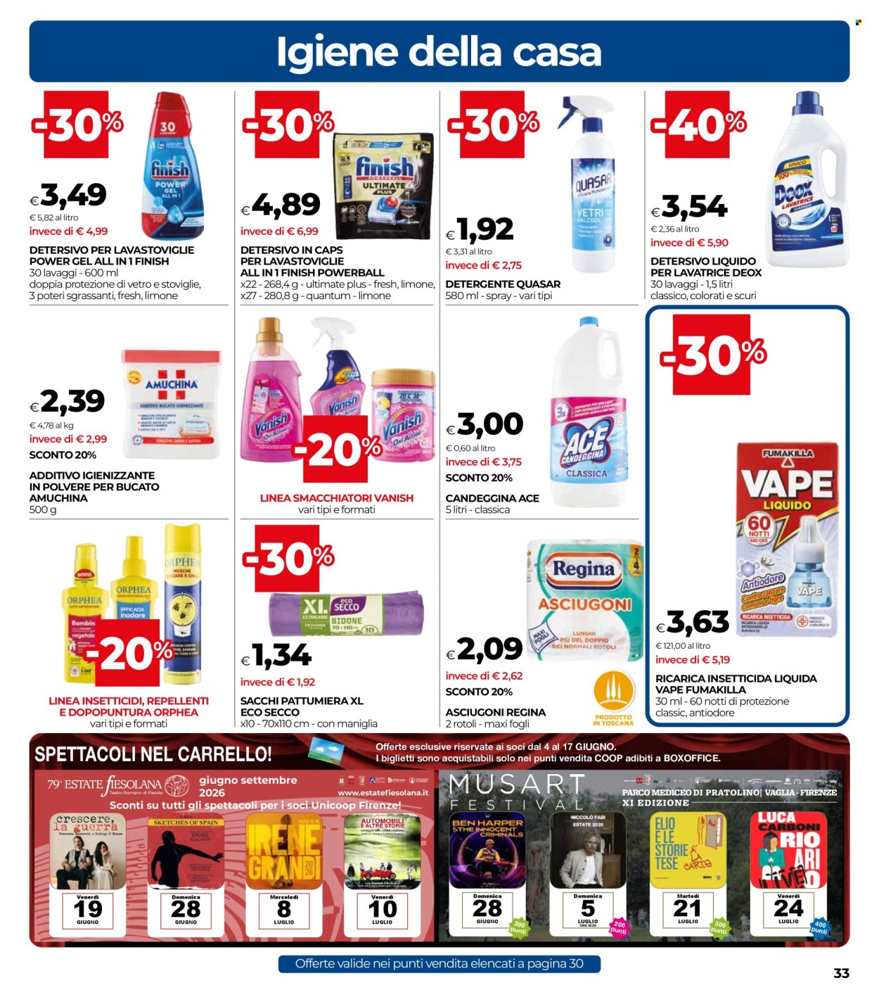 Volantino Coop - 3/6/2026 - 16/6/2026. Pagina 33