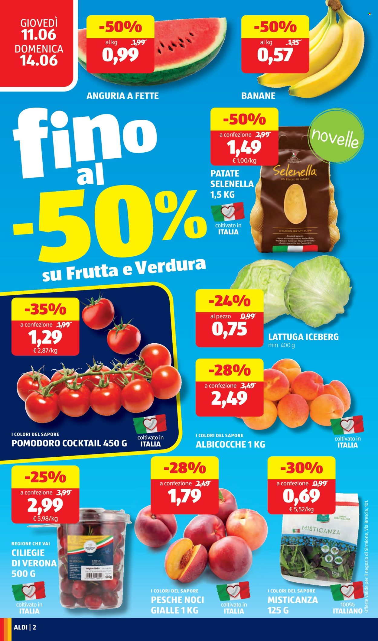 Volantino Aldi - 11/6/2026 - 14/6/2026. Pagina 2