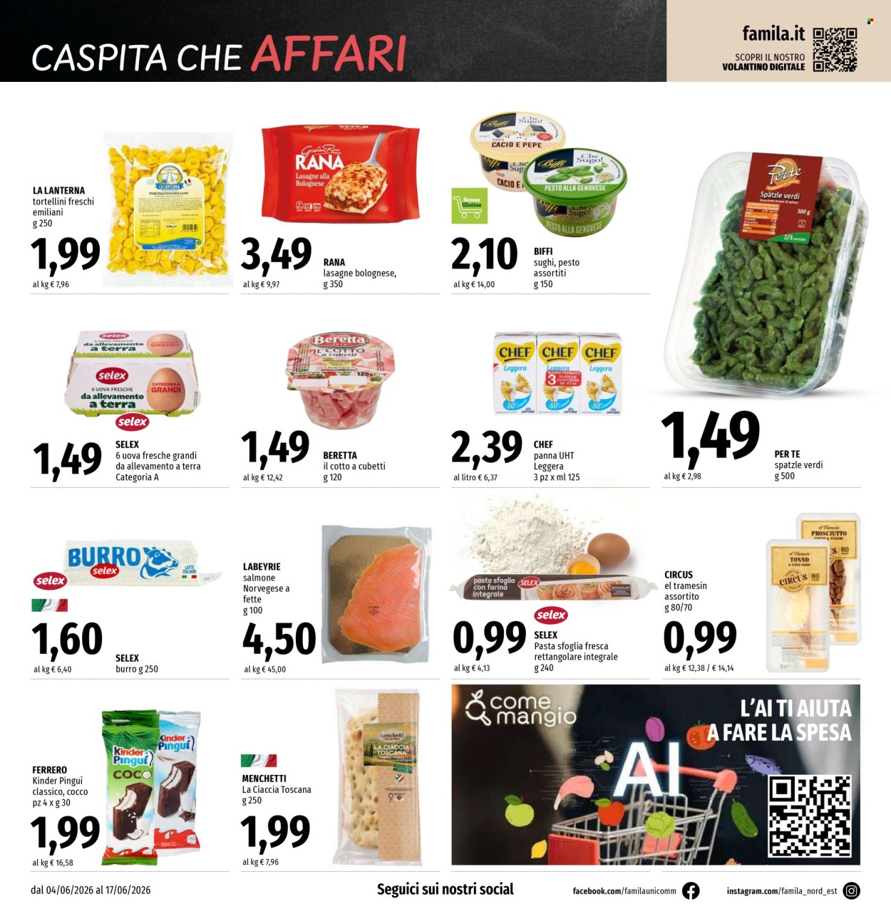 Volantino Famila - 4/6/2026 - 17/6/2026. Pagina 6
