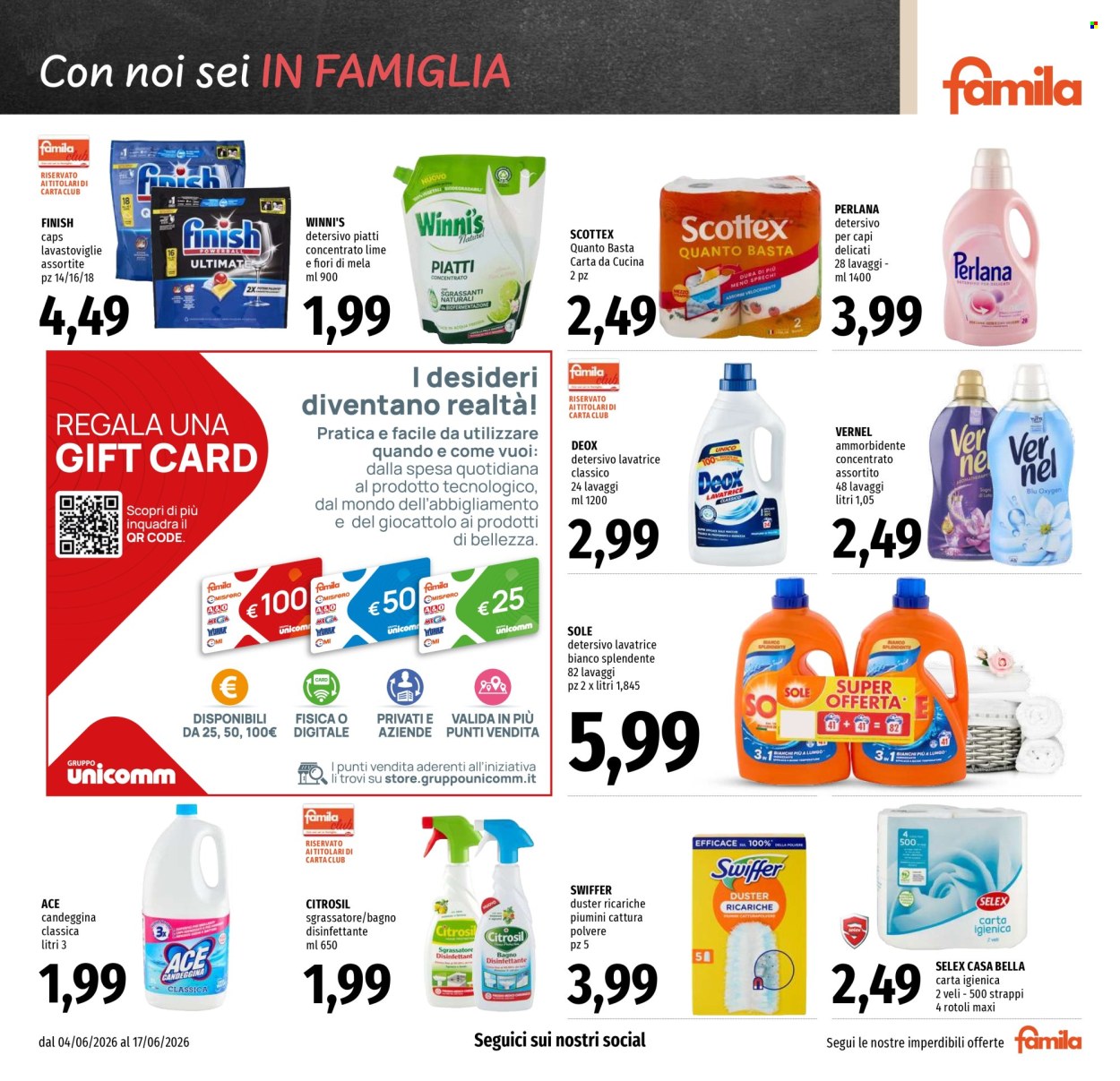 Volantino Famila - 4/6/2026 - 17/6/2026. Pagina 17