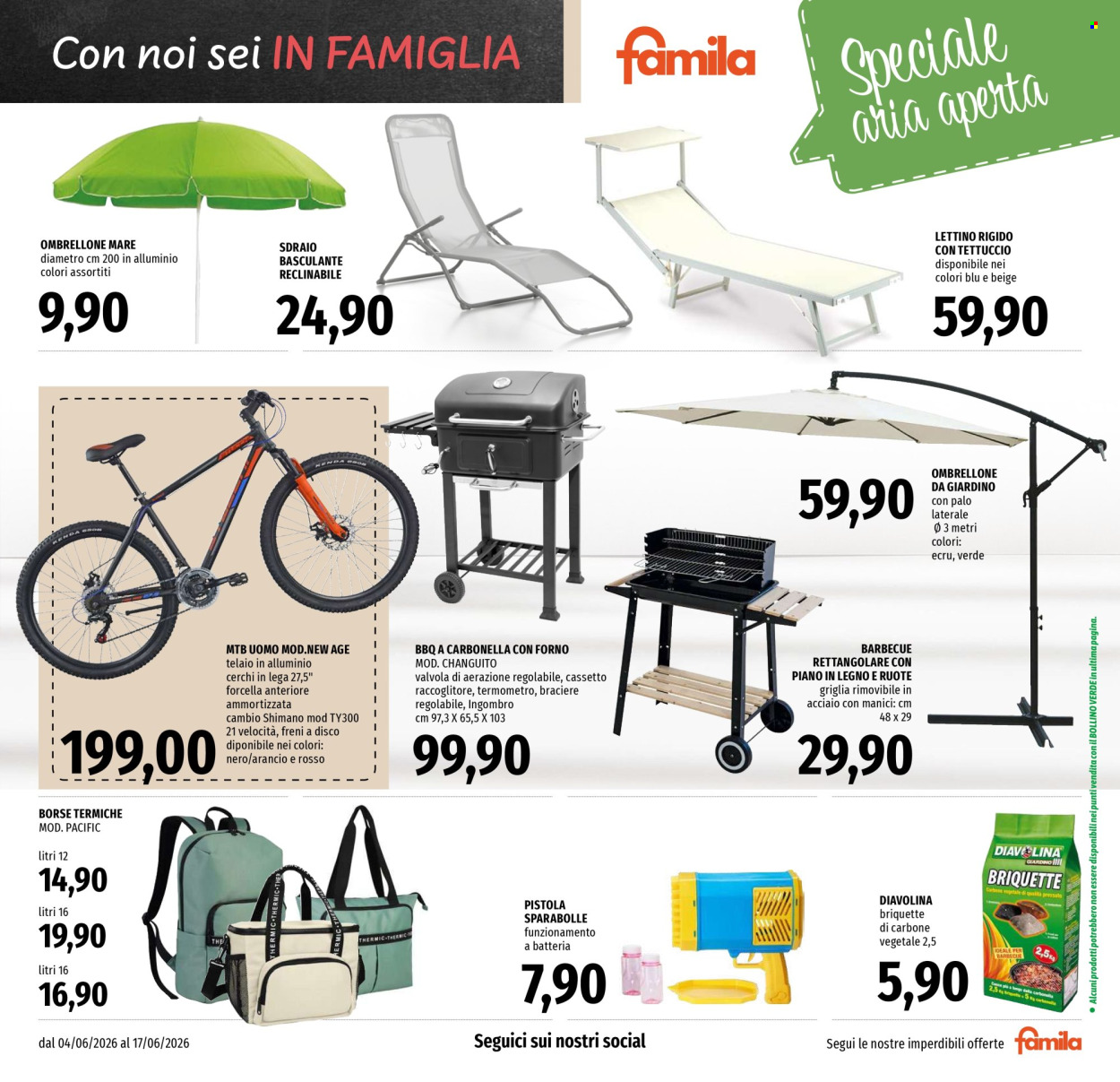 Volantino Famila - 4/6/2026 - 17/6/2026. Pagina 23