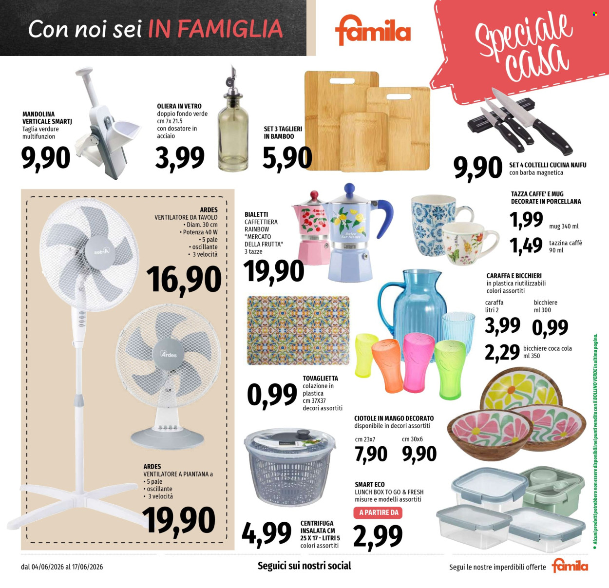 Volantino Famila - 4/6/2026 - 17/6/2026. Pagina 25