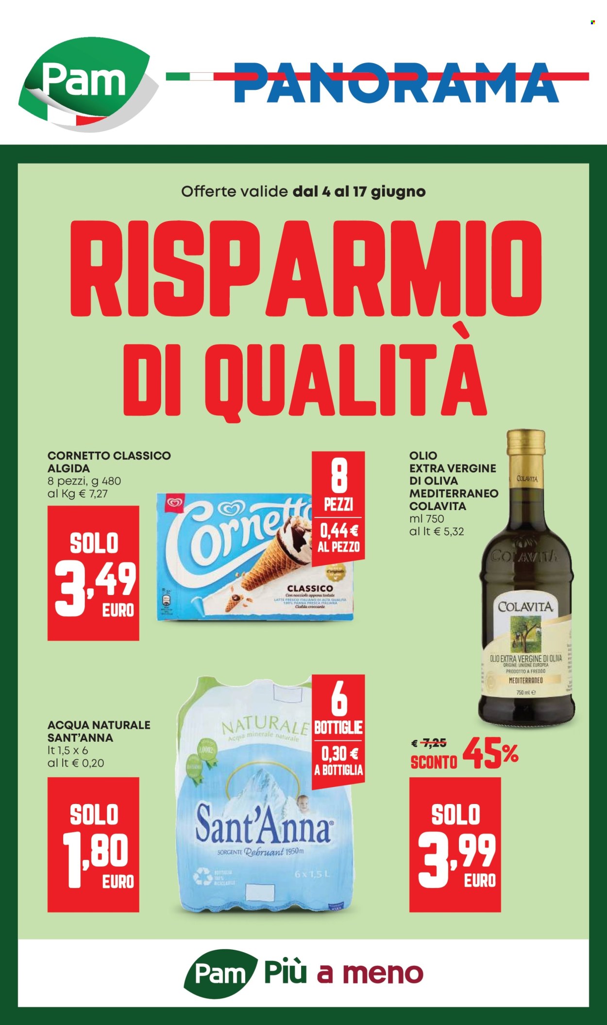 Volantino Pam Panorama - 4/6/2026 - 17/6/2026. Pagina 1