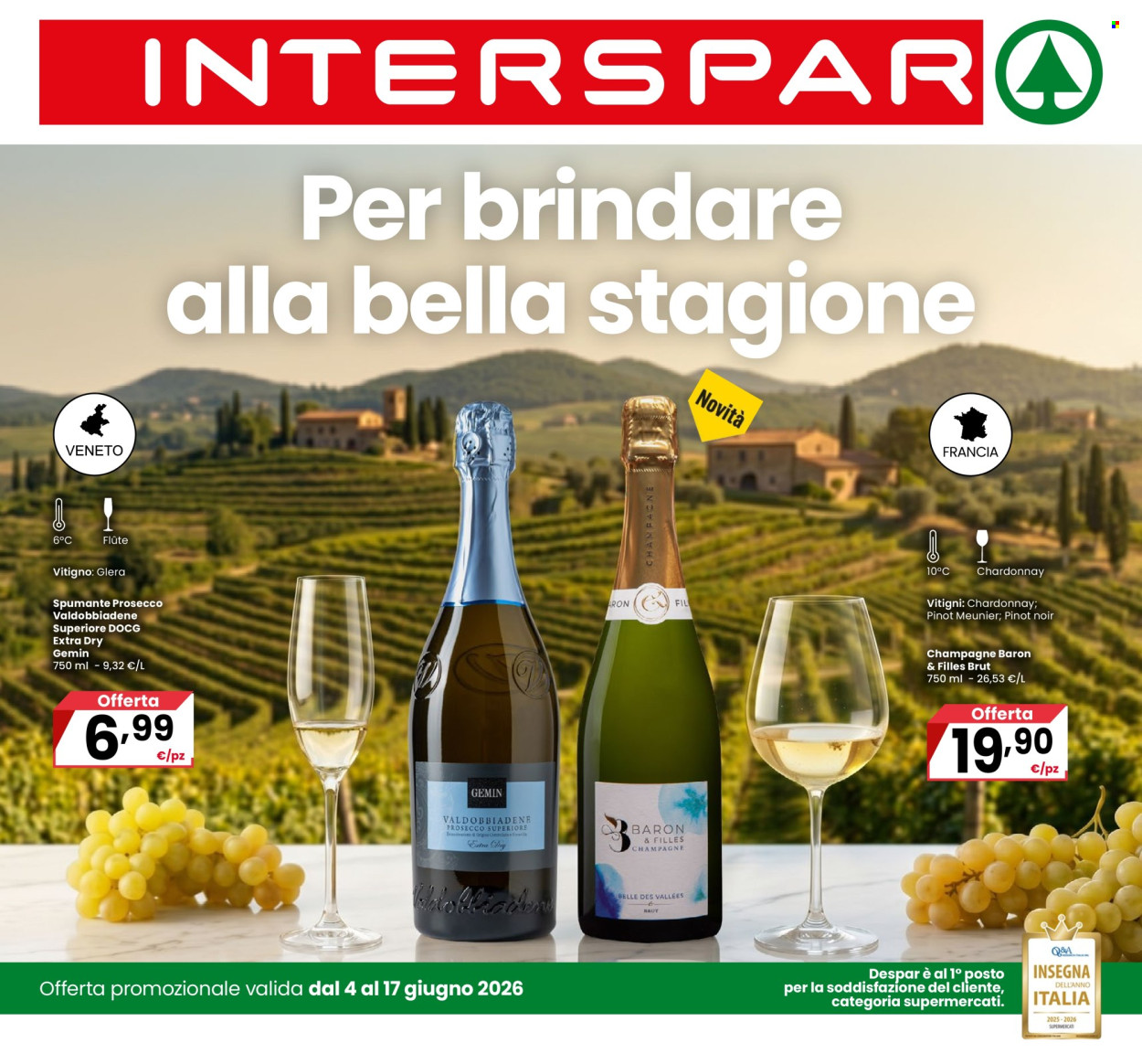 Leták Interspar - 4.6.2026 - 17.6.2026. Strana 1