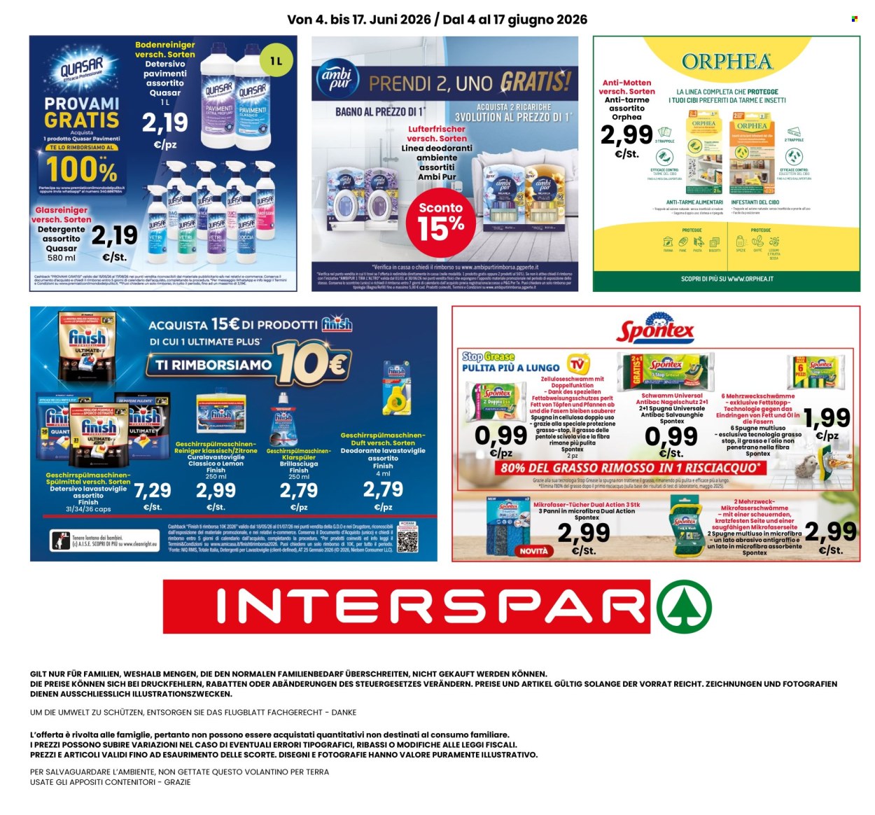 Leták Interspar - 4.6.2026 - 17.6.2026. Strana 12