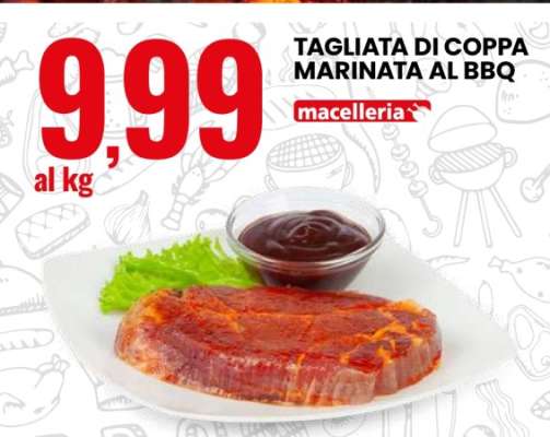 TAGLIATA DI COPPA MARINATA AL BBQ