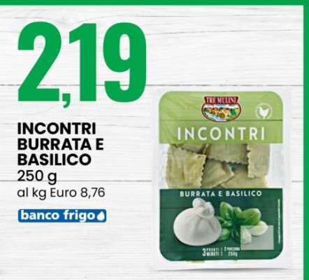 INCONTRI BURRATA E BASILICO