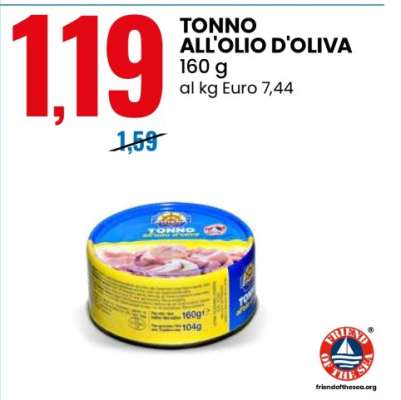 TONNO ALL'OLIO D'OLIVA
