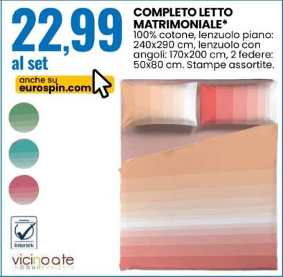Completo Letto Matrimoniale