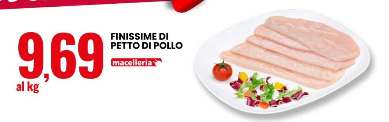 FINISSIME DI PETTO DI POLLO