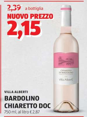 VILLA ALBERTI BARDOLINO CHIARETTO DOC