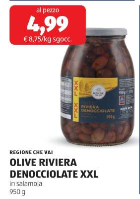 OLIVE RIVIERA DENOCCIOLATE XXL