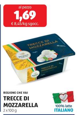 Trecce di mozzarella