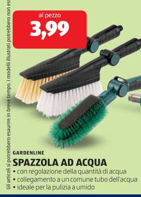 SPAZZOLA AD ACQUA