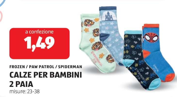 CALZE PER BAMBINI 2 PAIA