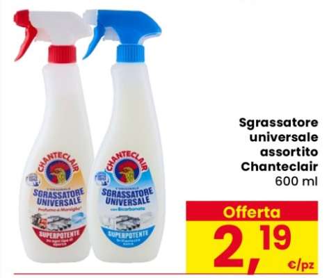 Sgrassatore universale assortito Chanteclair