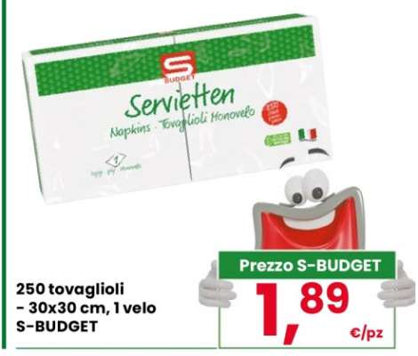 250 tovaglioli