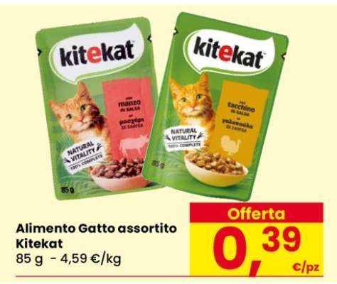 Alimento Gatto assortito Kitekat