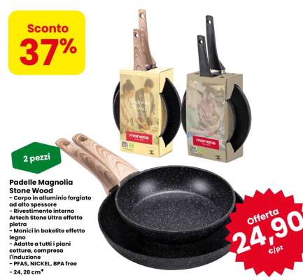 Padelle Magnolia Stone Wood