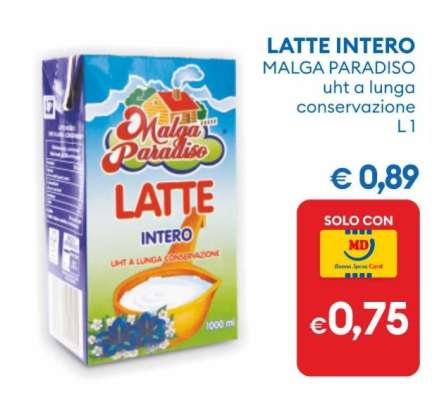 LATTE INTERO