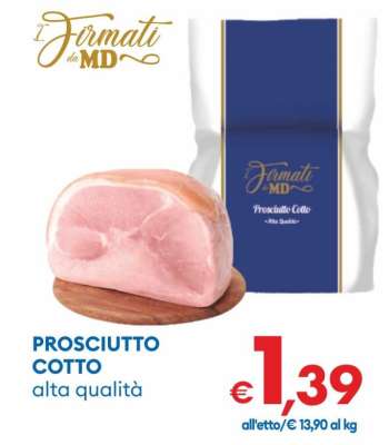 Prosciutto cotto