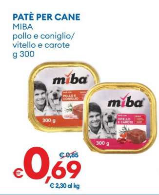 Patè per cane