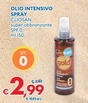 OLIO INTENSIVO SPRAY