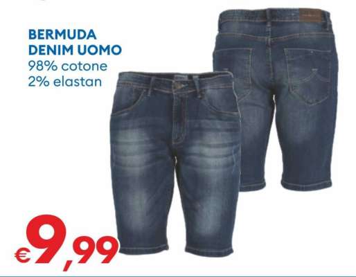 BERMUDA DENIM UOMO