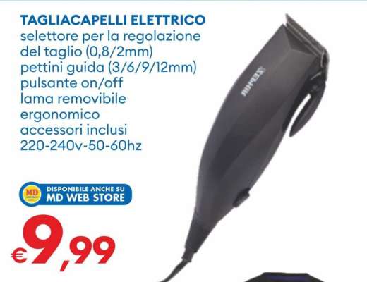 TAGLIACAPELLI ELETTRICO