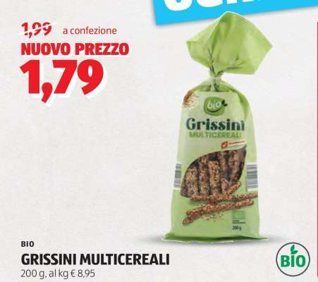 BIO GRISSINI MULTICEREALI