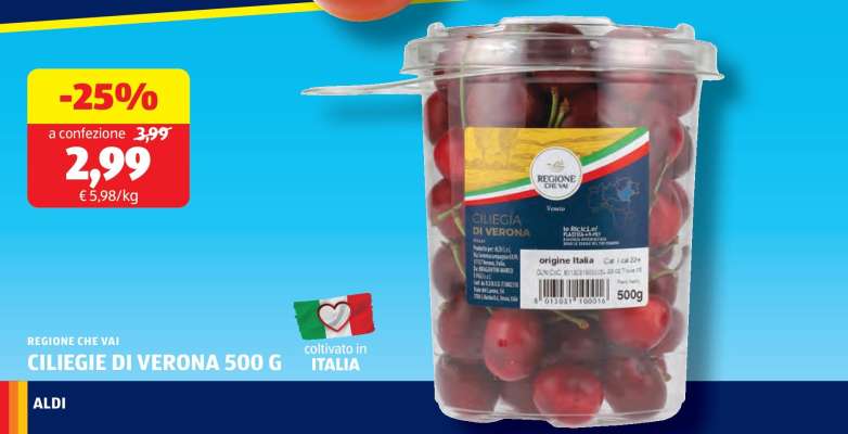 CILIEGIE DI VERONA 500 G