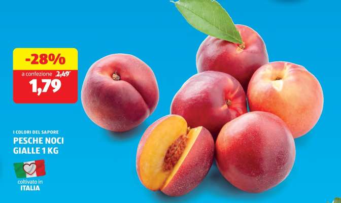 PESCHE NOCI GIALLE 1 KG