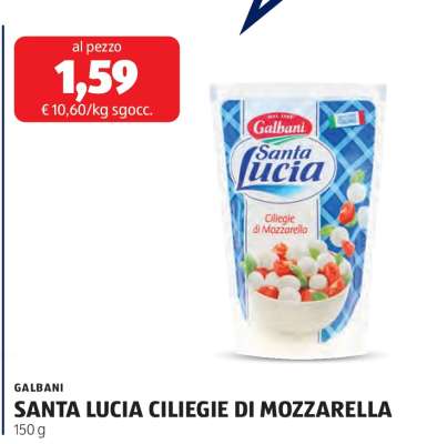 GALBANI SANTA LUCIA CILIEGIE DI MOZZARELLA